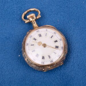 Gold pocket watch.18K. — image 2