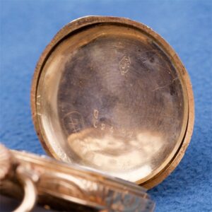 Gold pocket watch.18K. — image 6