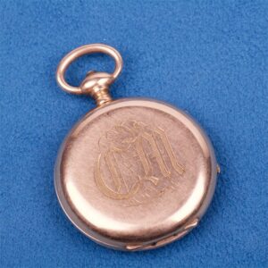 Gold pocket watch.18K. — image 3
