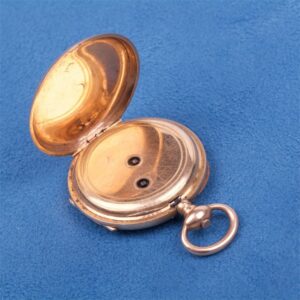Gold pocket watch.18K. — image 4