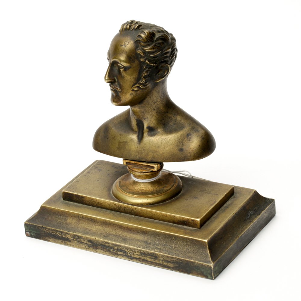 Russian bronze paperweight. — image 1