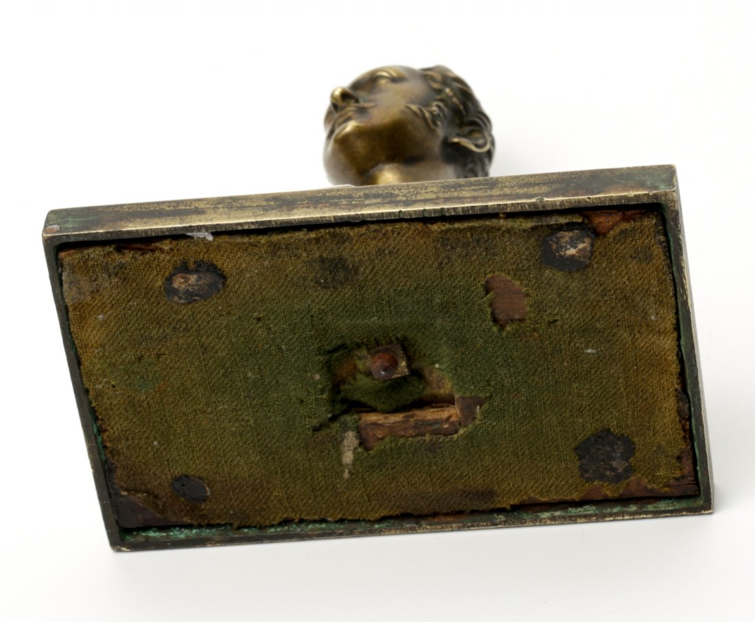 Russian bronze paperweight. — image 4