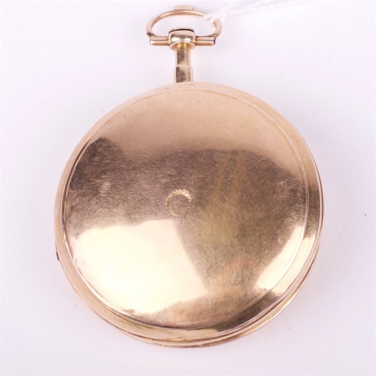 Gold 18K pocket watch. — image 3