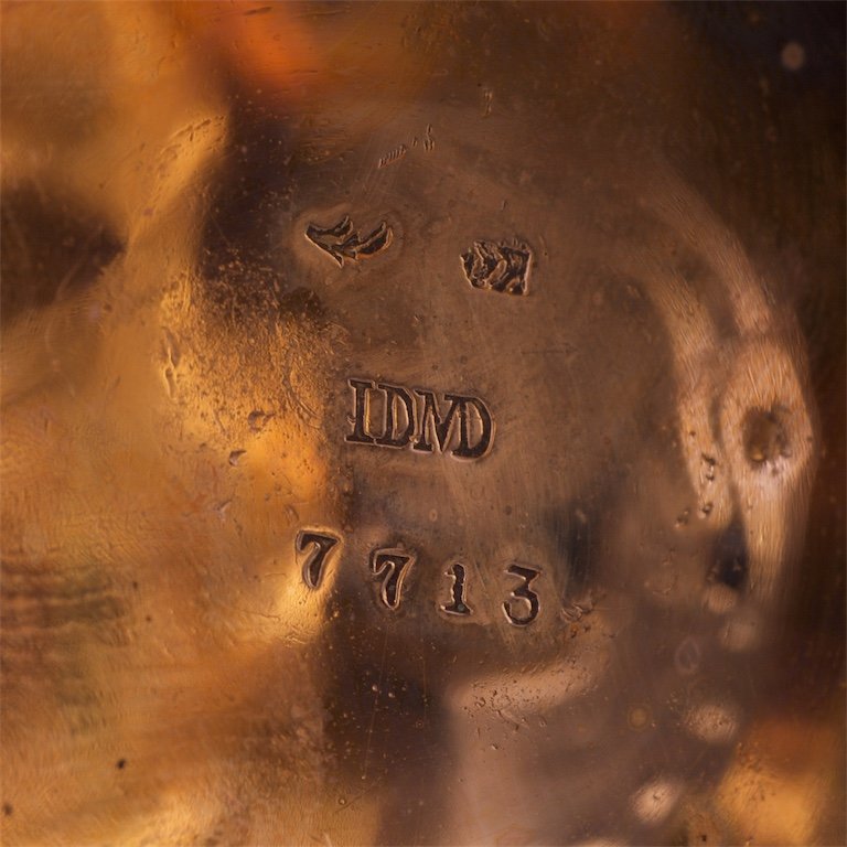 Gold 18K pocket watch. — image 7