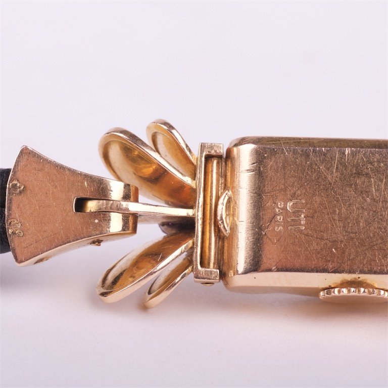 Gold 18K ladies wristwatch. — image 6