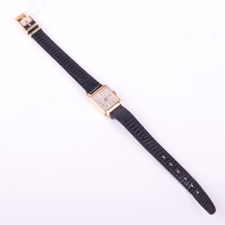 18K gold mechanical ladies wristwatch "Longines". — image 2