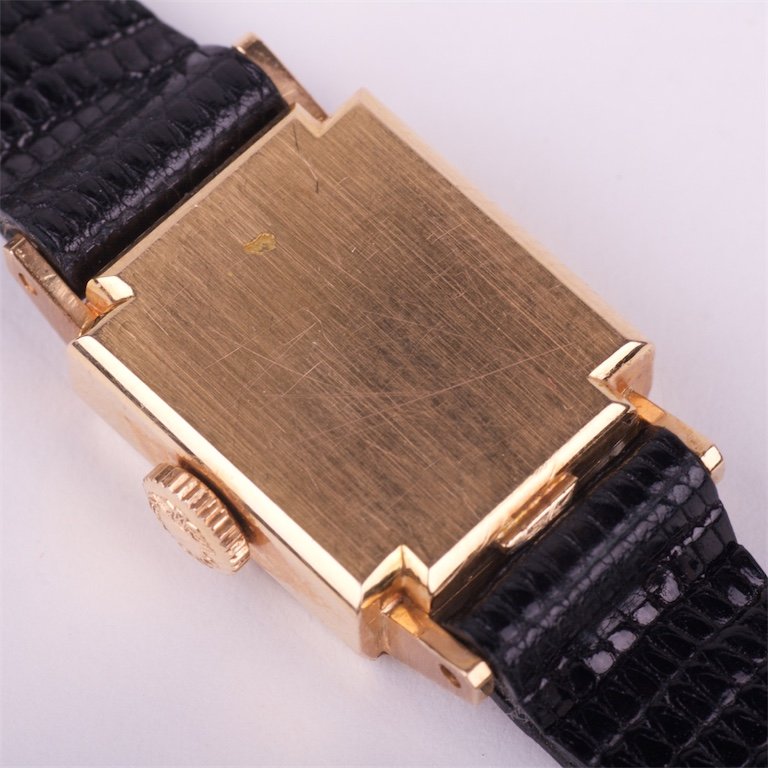 18K gold mechanical ladies wristwatch "Longines". — image 4