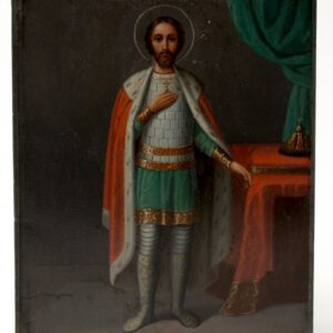 Russian icon of Saint Alexander. — image 1