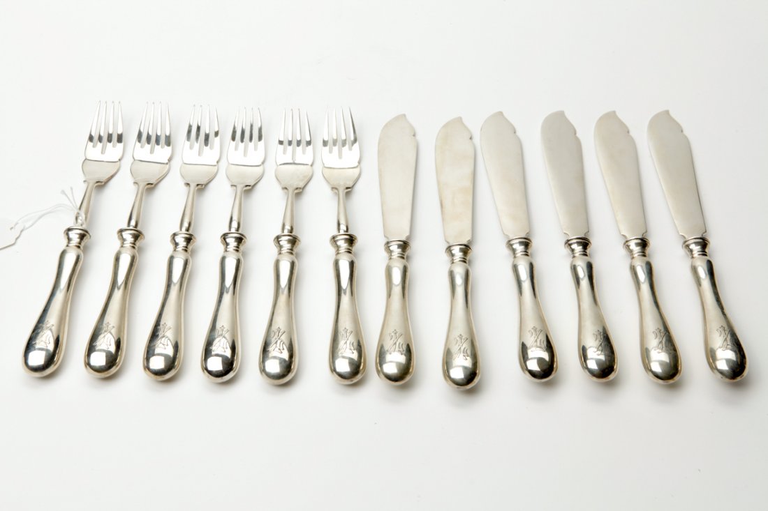 Russian Faberge table service. — image 1