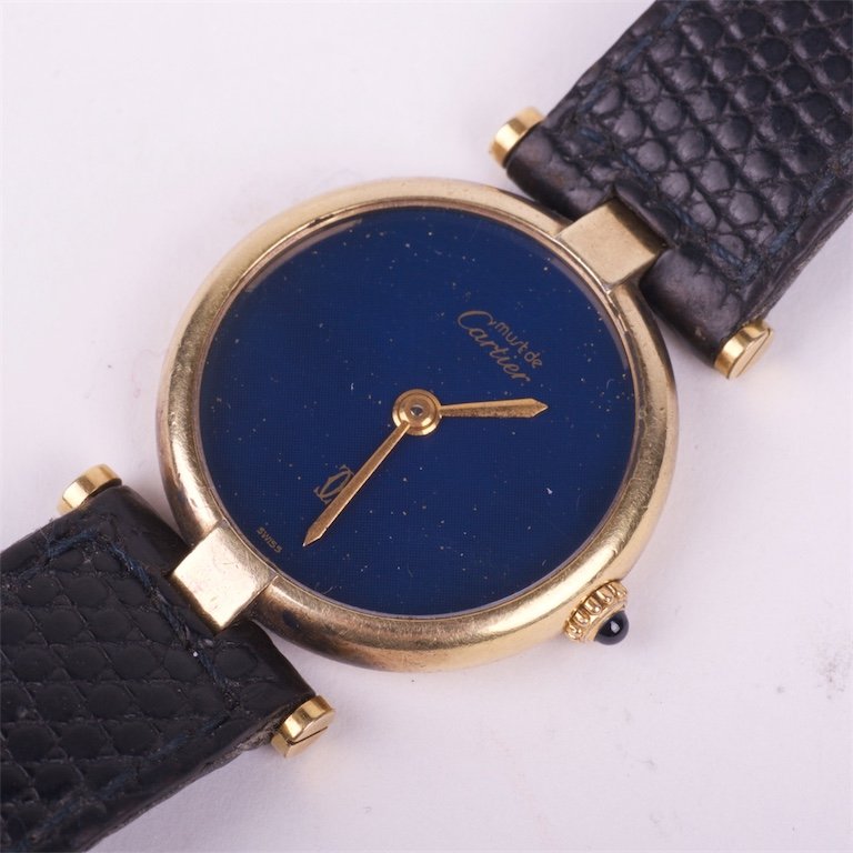 "Cartier Vermeil" womens wristwatch — image 1