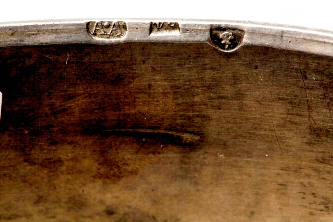 Russian silver and niello travel baker. — image 5