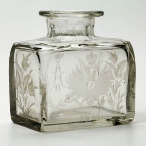 Russian Imperial glass shtof. — image 1