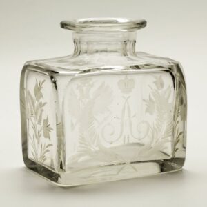 Russian Imperial glass shtof. — image 4