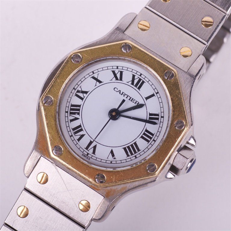 "Santos" womens wristwatch. — image 1
