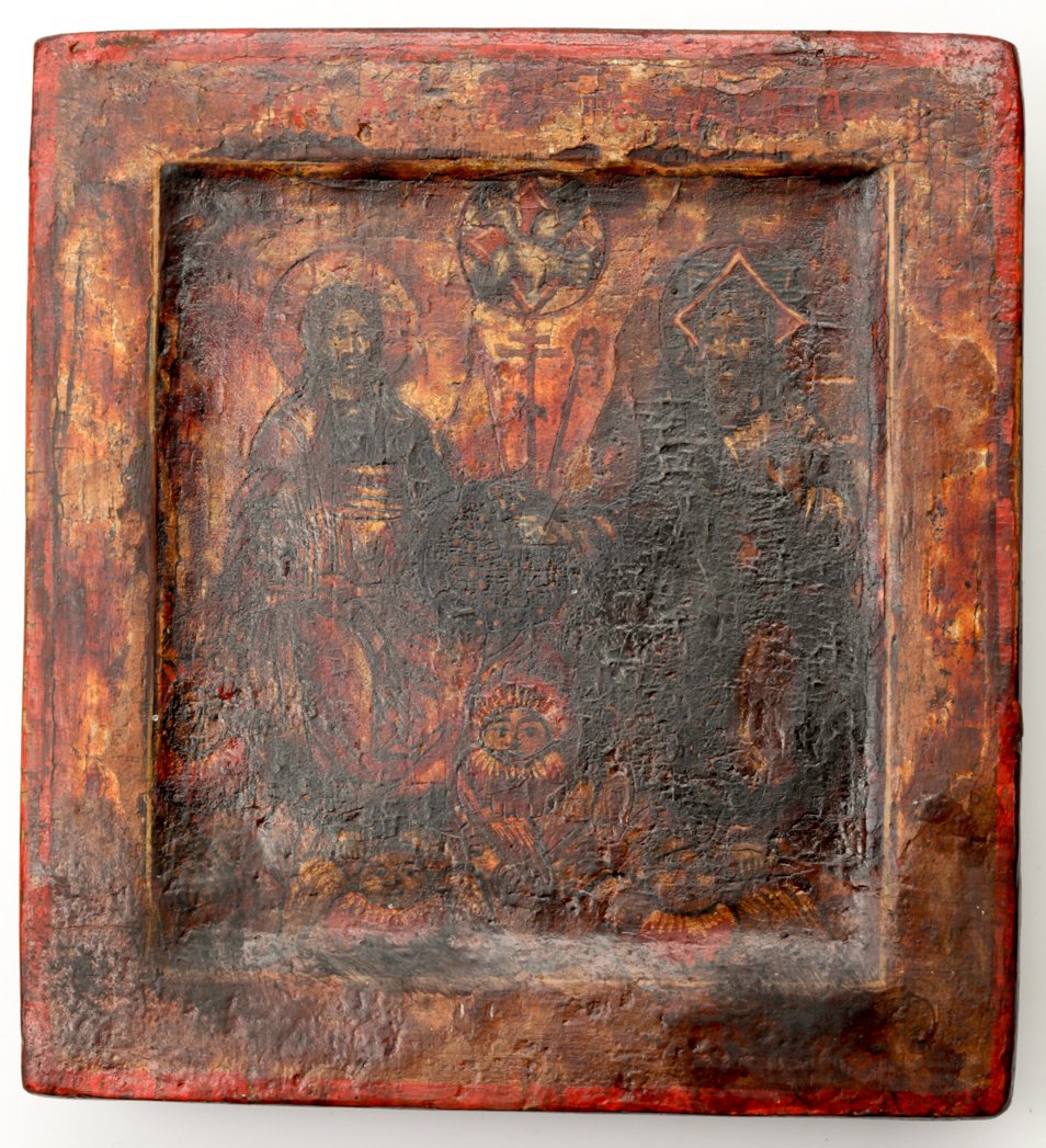 Russian icon of Trinity. — image 4