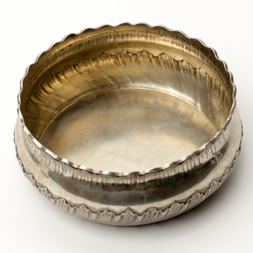 Russian silver Faberge bowl. — image 2