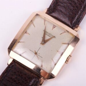 "Jaeger Le Coultre" rectangular automatic gold 18k — image 1