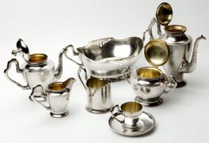 Russian Imperial silver set. — image 1