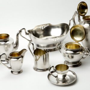 Russian Imperial silver set. — image 1