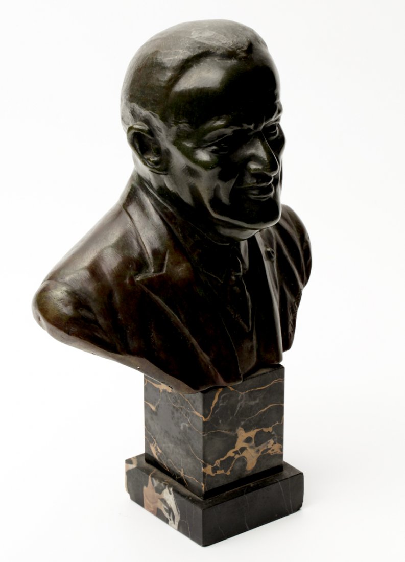 Bronze bust by Zelikson. — image 2