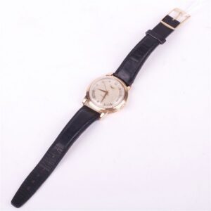 "Longines" gold 18K automaticl mens wristwatch. — image 4