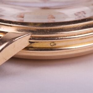 "Longines" gold 18K automaticl mens wristwatch. — image 6