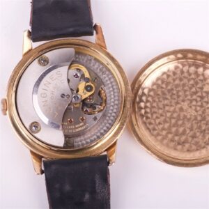 "Longines" gold 18K automaticl mens wristwatch. — image 7