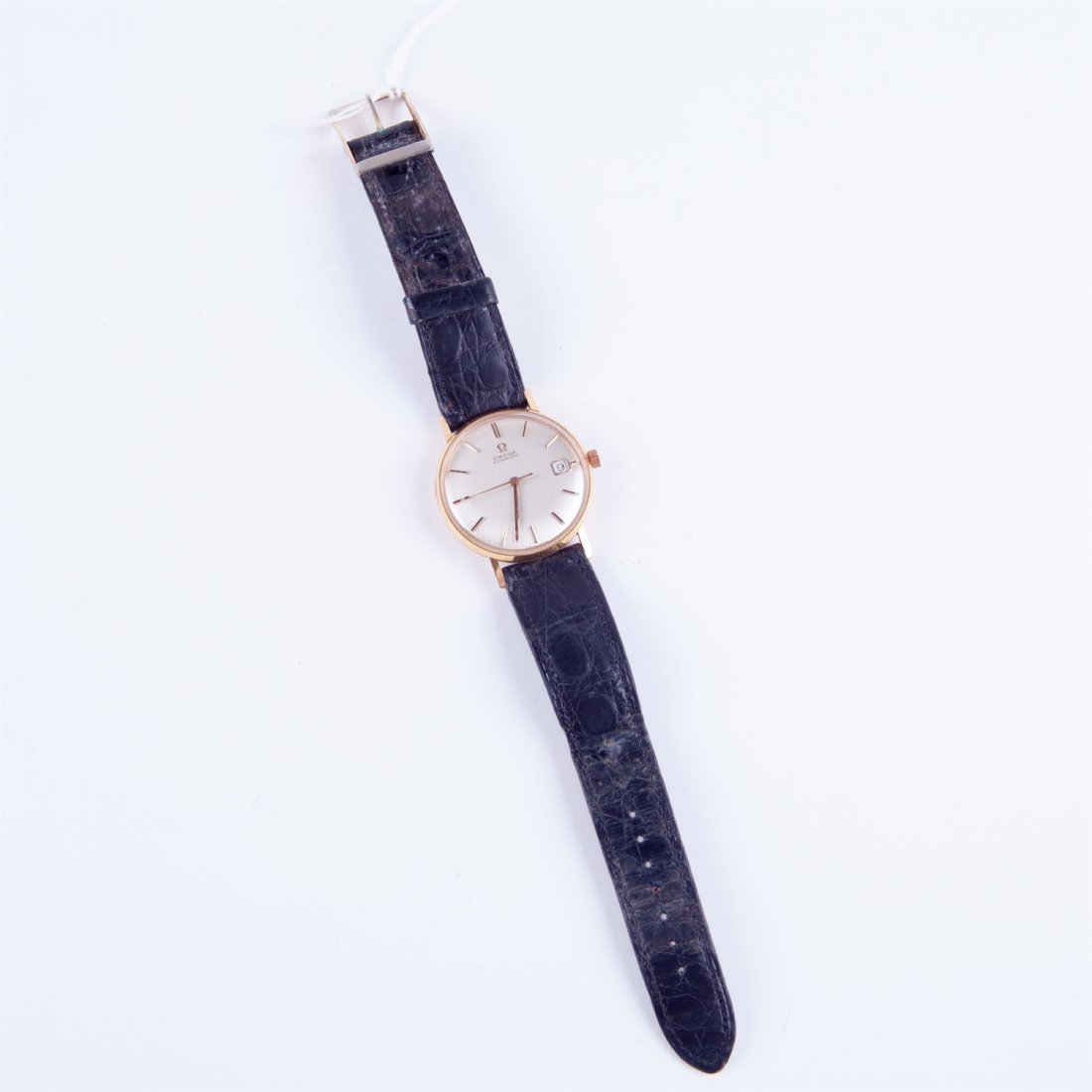 Omega calender automatic gold 18k wristwatch. — image 2