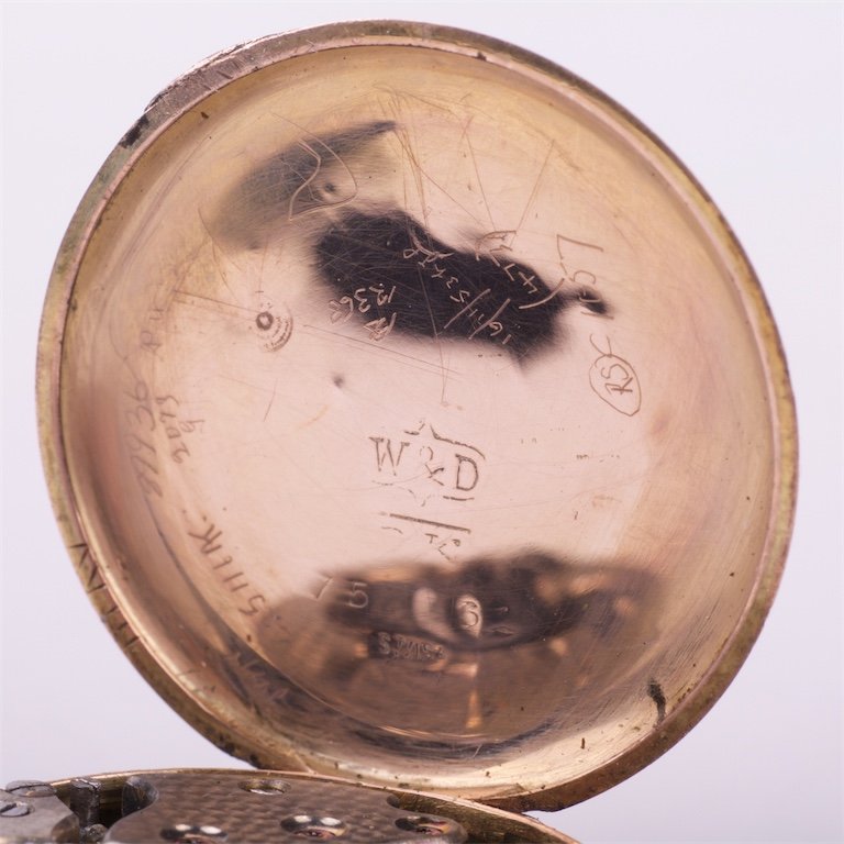 "Rolex" gold 18K mechanical mens wristwatch. — image 5