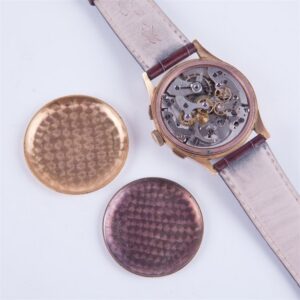 Gold 18k "Wemalux Chronographe Suisse" chronograph — image 7