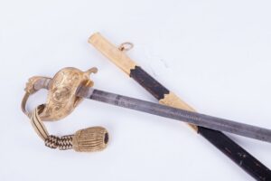 Swedish navy officer sword model 1878 year. — image 2
