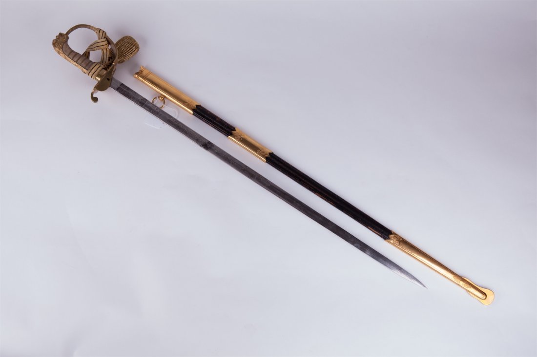 Swedish navy officer sword model 1878 year. — image 5