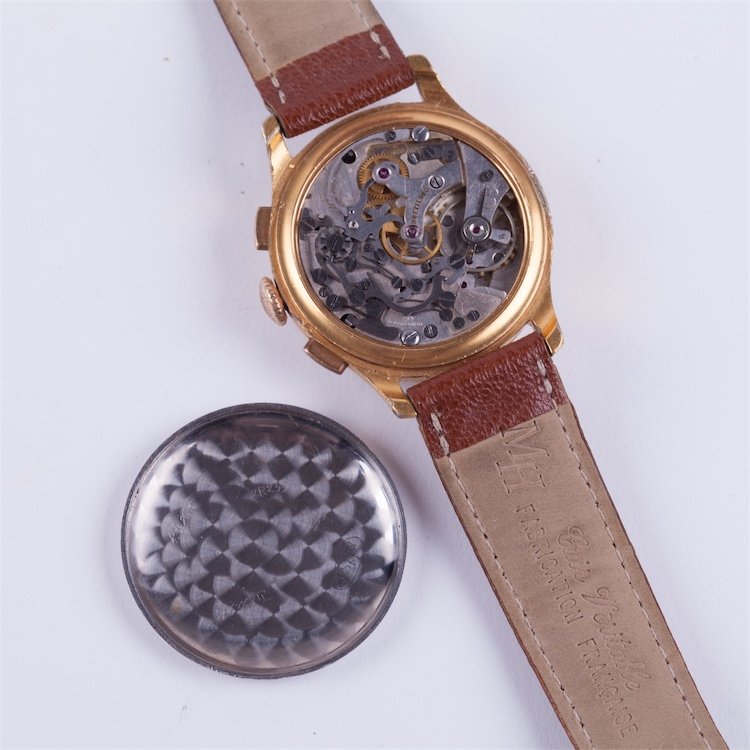 "Breitling" chronograph and telemetry mens wristwatch. — image 2