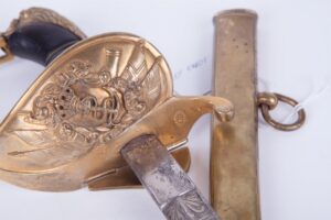 Swedish navy officer sword model 1860 year. — image 2