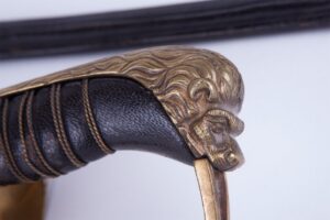 Swedish navy officer sword model 1860 year. — image 7