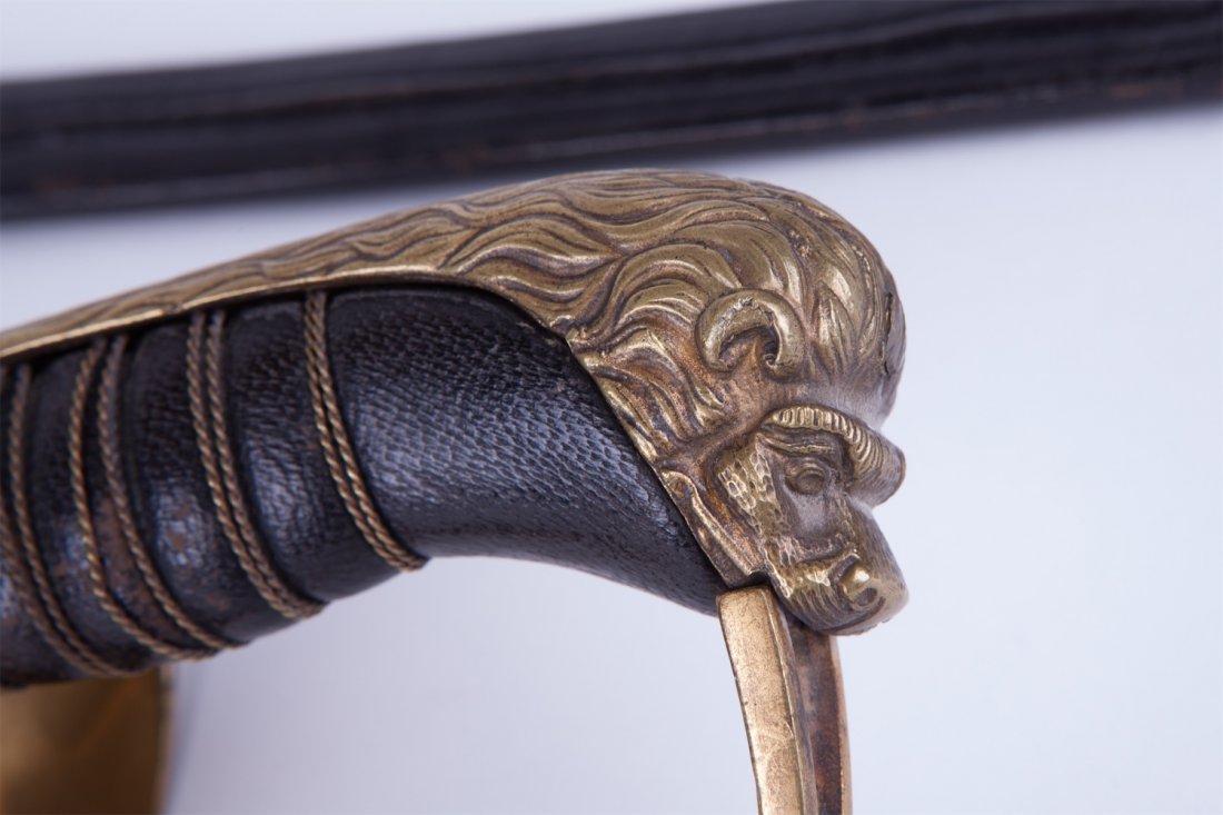 Swedish navy officer sword model 1860 year. — image 7