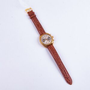 Dreffa Rectangular calender chronograph wristwatch. — image 5
