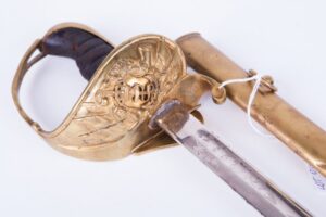 Swedish navy unter officer sword model 1878 year. — image 2