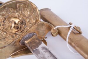 Swedish navy unter officer sword model 1878 year. — image 3
