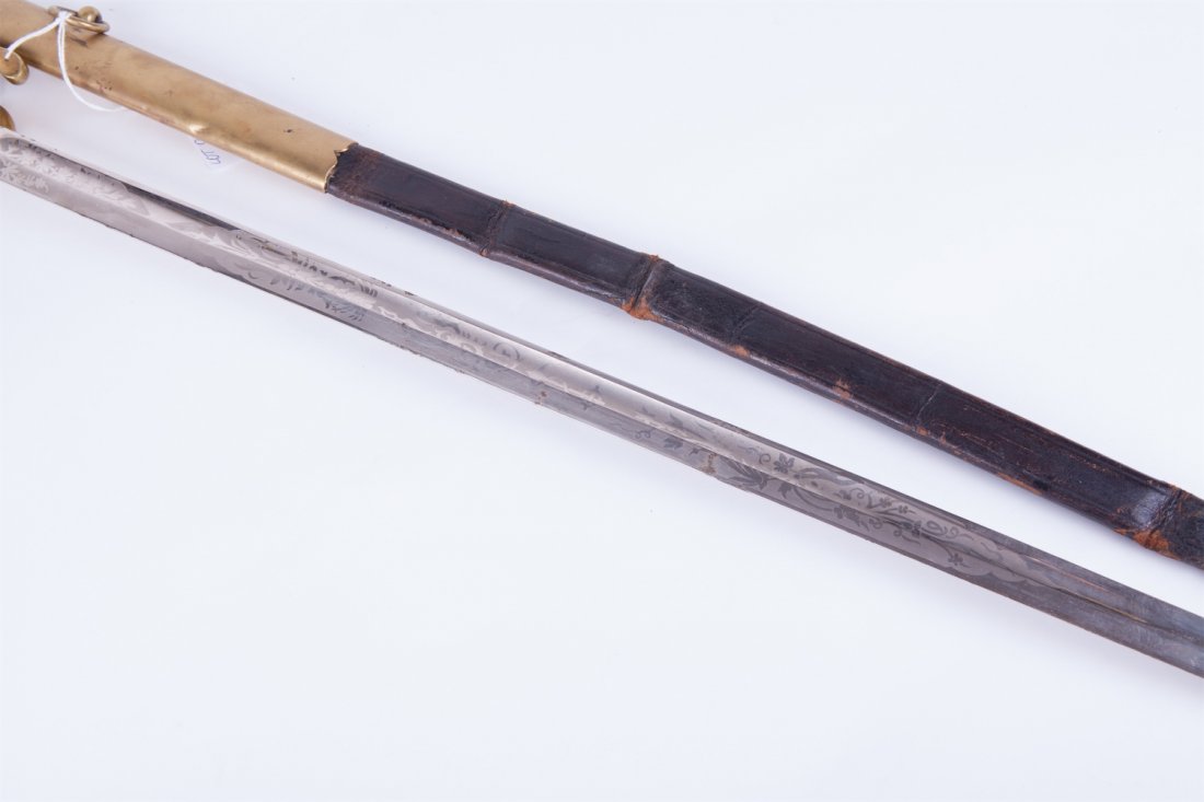 Swedish navy unter officer sword model 1878 year. — image 4