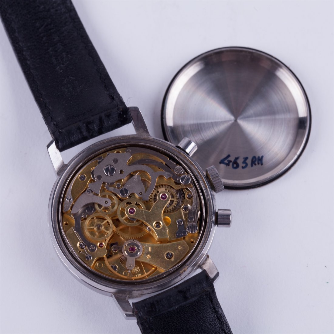 "Jean Guillemin" chronograph wristwatch. — image 3