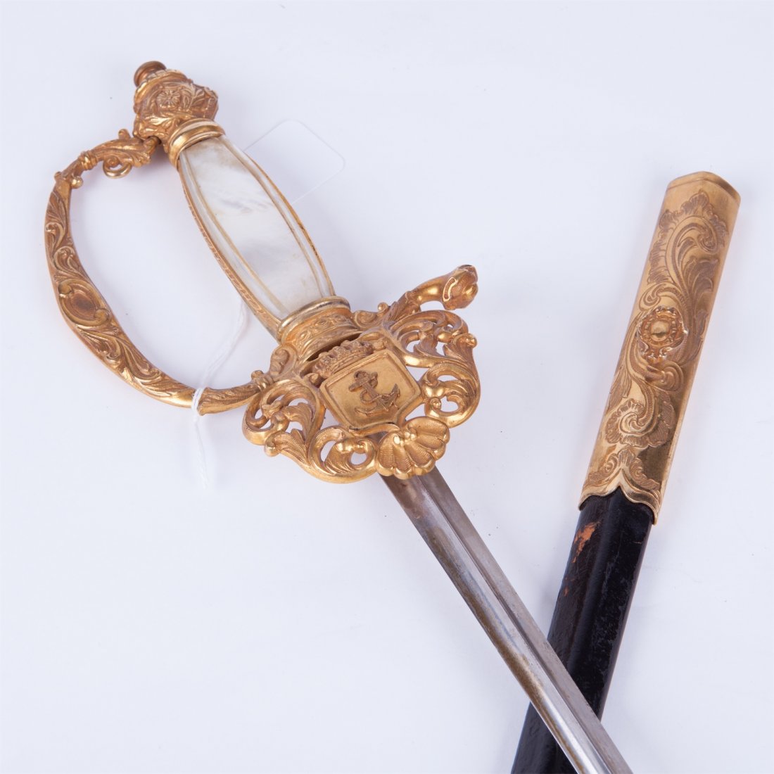 Danish? navy officer sword. — image 1