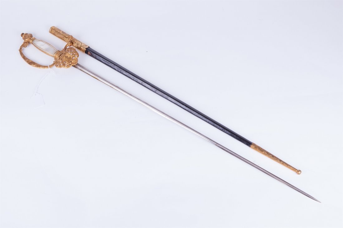 Danish? navy officer sword. — image 2