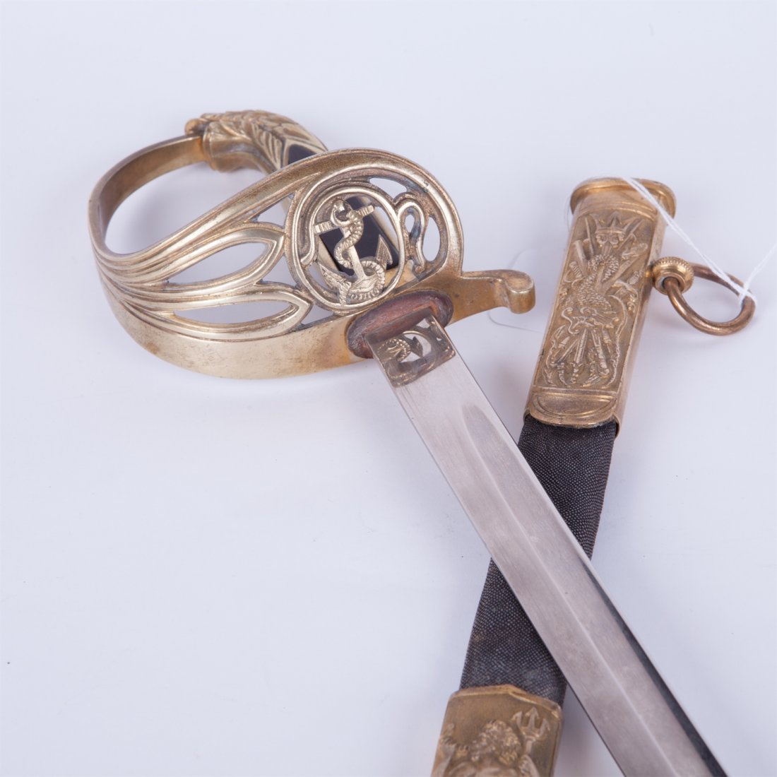 Danish navy officer sword. Model 1840/49 y. — image 1
