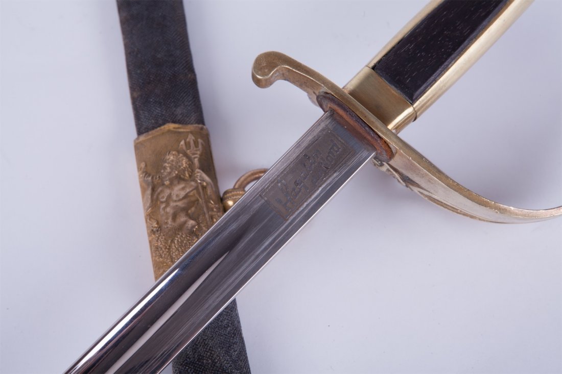 Danish navy officer sword. Model 1840/49 y. — image 2