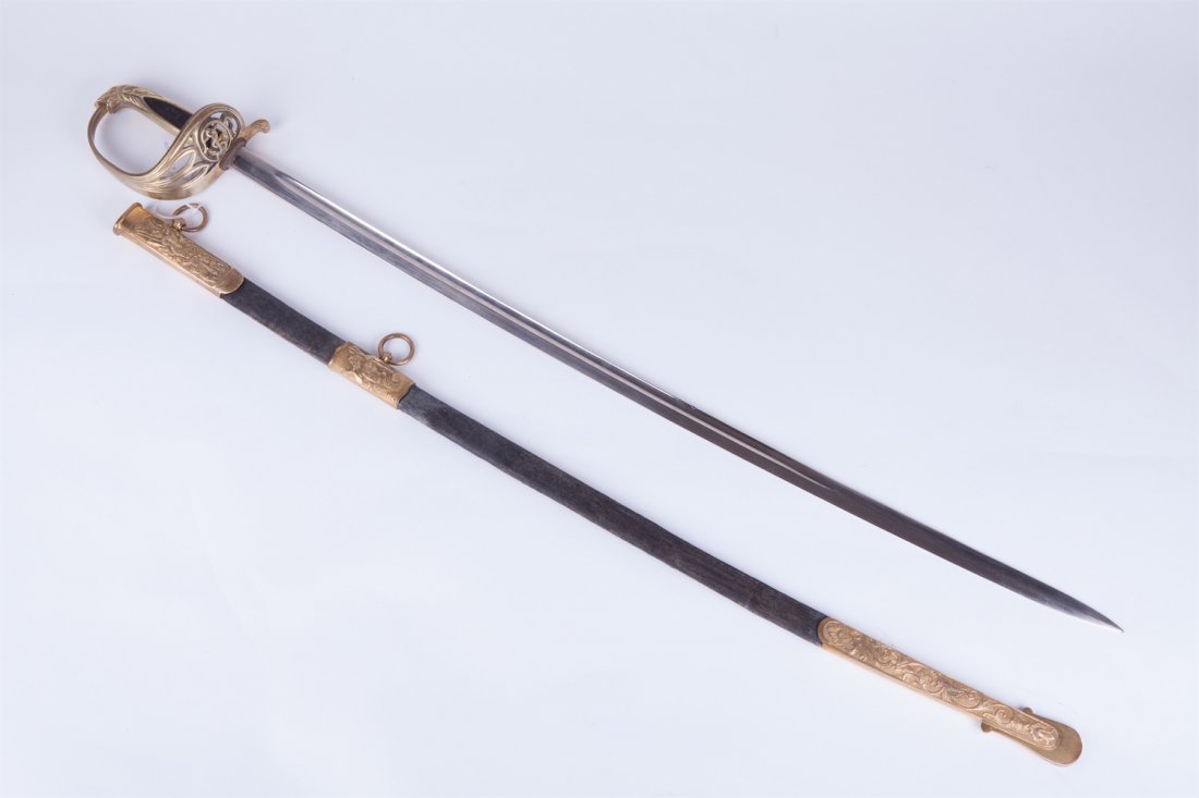 Danish navy officer sword. Model 1840/49 y. — image 3
