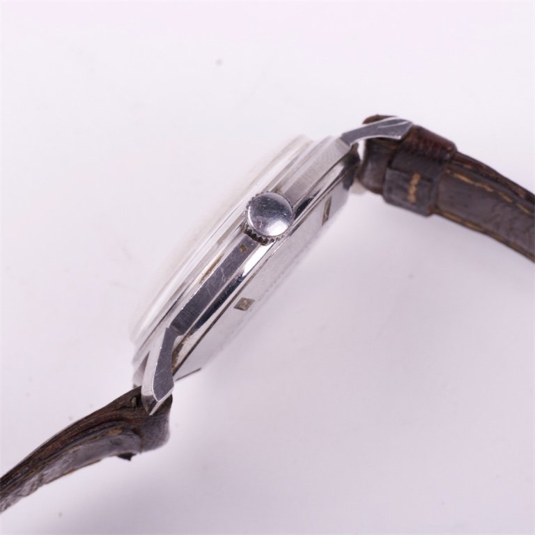 "Zenith" metal mechanical mens wristwatch. — image 3