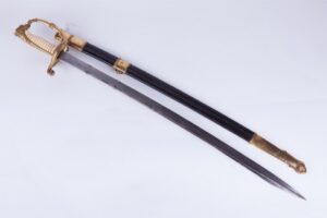Danish navy officer sword. — image 3