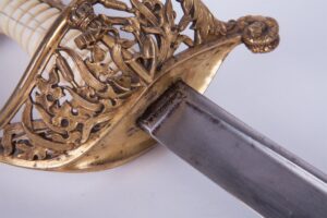 Danish navy officer sword. — image 4