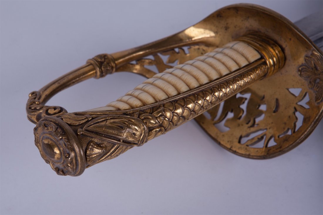 Danish navy officer sword. — image 6